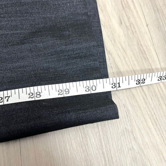 Calvin Klein Jumpsuit Women’s 4 Short Ruffle Sleeve Dark Chambray Straight Leg - Picture 10 of 10